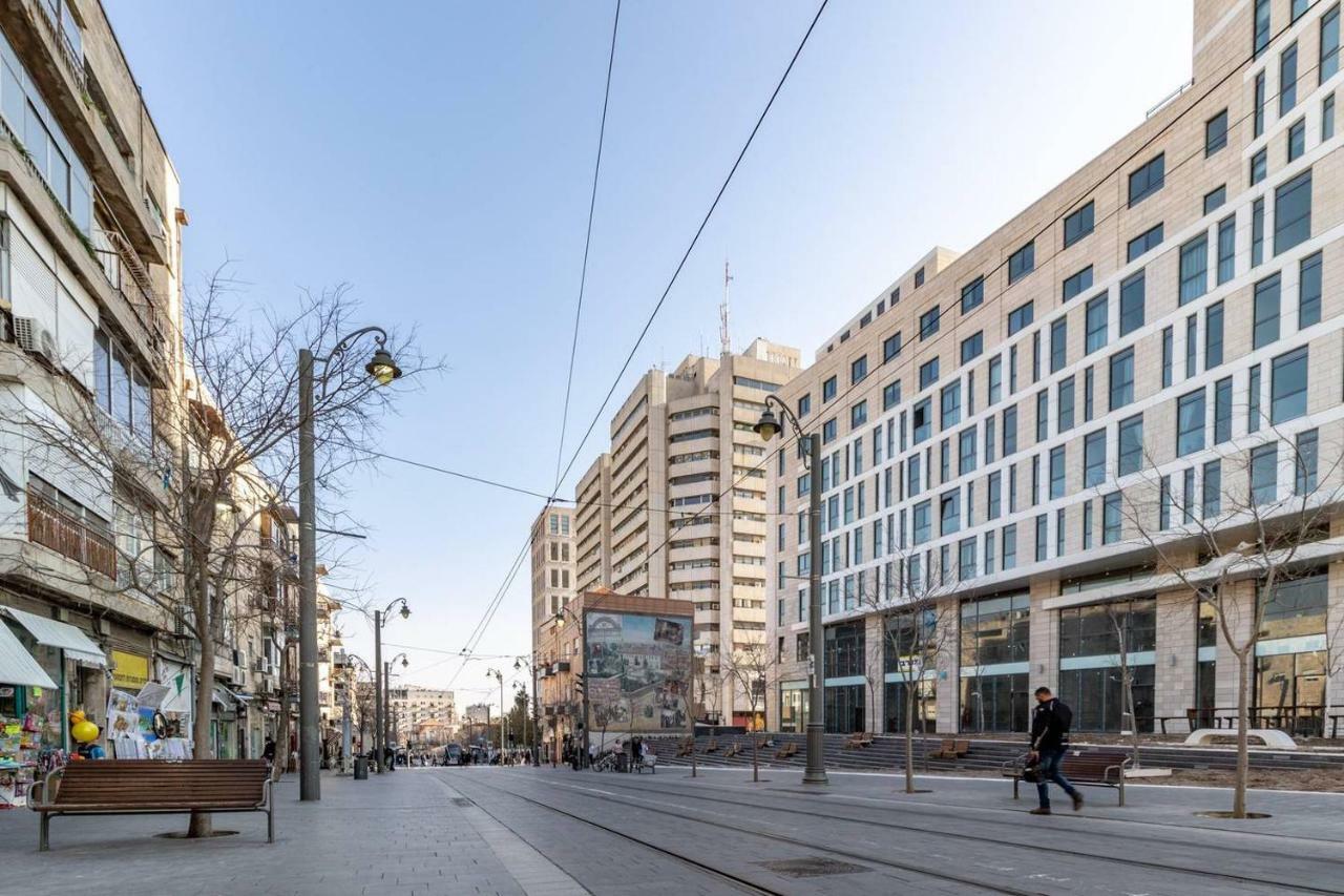 Magical 2Br/Parking With Amazing View, City Center Jerusalem Exteriör bild