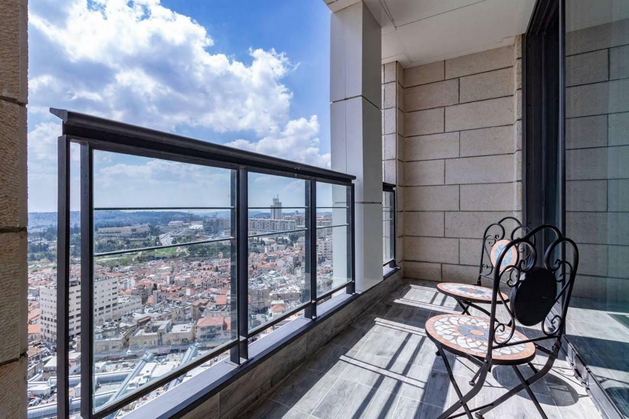 Magical 2Br/Parking With Amazing View, City Center Jerusalem Exteriör bild